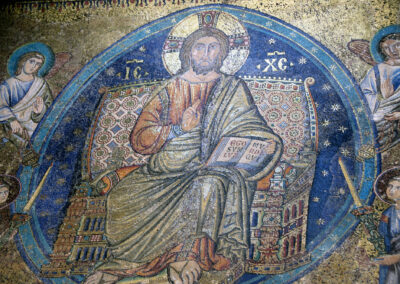 Mosaico de Cristo en Santa María la Mayor, Roma